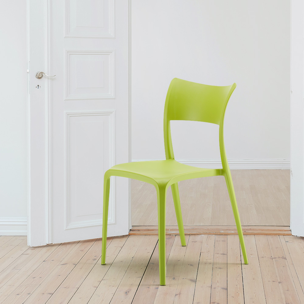 Elegant Polypropylene Design Chair For Kitchen Bar Restaurant And Garden Parisienne