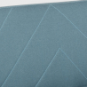 3 seater click clac fabric reclining sofa bed Nordic design Perla Discounts