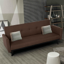 3 seater reclining fabric sofa bed clic clac modern design Tulum On Sale