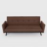 3 seater reclining fabric sofa bed clic clac modern design Tulum Sale