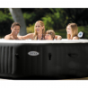 Intex 28454 Jet & Bubble Deluxe Inflatable Hot Tub SPA Round 201x71 Bulk Discounts