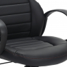 Sport ergonomic racing office chair in faux leather GP Fire design Sale