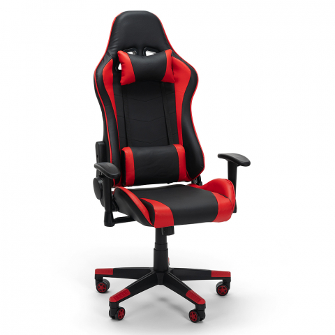 Ergonomic gaming and office chair with cervical and lumbar cushion Fire Promotion