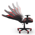 Ergonomic gaming and office chair with cervical and lumbar cushion Fire Catalog