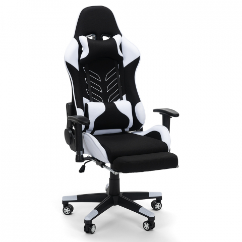 Ergonomic office gaming chair with lumbar and cervical pillow Misano Promotion
