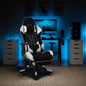 Ergonomic office gaming chair with lumbar and cervical pillow Misano On Sale