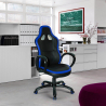 Ergonomic eco-leather racing sports office chair Super Sport Ice On Sale
