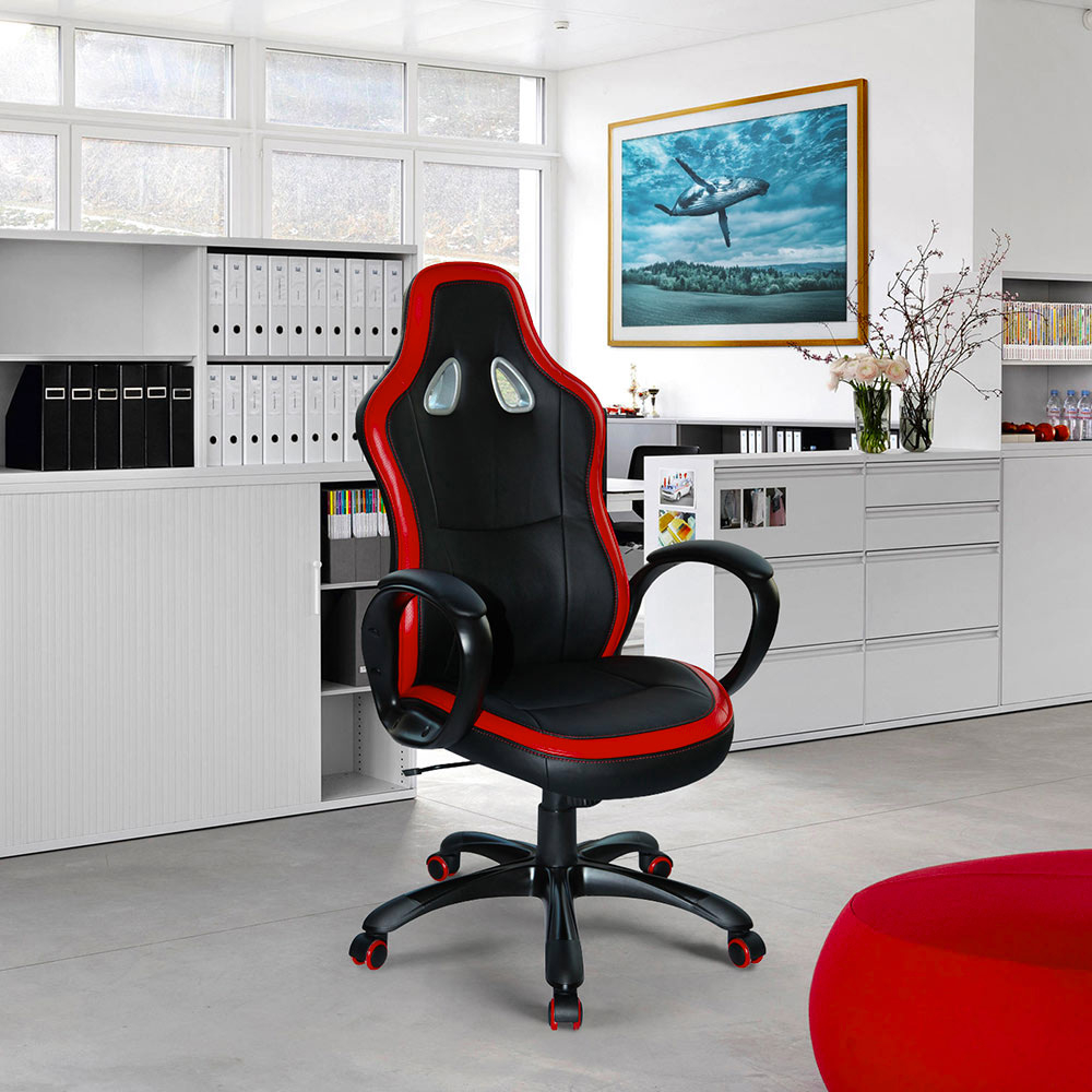 gaming chairs super sport FIRE ecopelle
