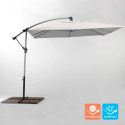 Shadow 2.5M Square Side Arm Parasol For Patio & Garden Offers
