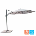 Paradise 3 m Octagonal Cantilever Garden Parasol with Base Included Offers