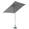 Plutone 2 x 2 m Square Outdoor Patio Umbrella Offers
