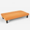 Ametista Rainbow 2 seater velvet microfibre sofa bed in modern design Choice Of
