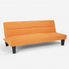 Ametista Rainbow 2 seater velvet microfibre sofa bed in modern design Catalog