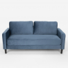 Modern design 3-seater sofa for living rooms in Portland fabric Offers
