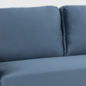 Modern design 3-seater sofa for living rooms in Portland fabric Catalog