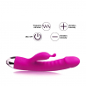 Hypoallergenic anal vaginal portable dildo vibrator with 12 frequencies 17 cm Pigeon Offers