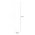 Hypoallergenic anal vaginal portable dildo vibrator with 12 frequencies 17 cm Pigeon Measures