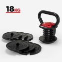 Adjustable Kettlebell weight for gym and fitness 18 kg Elettra Sale