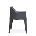 Indoor and outdoor chairs armchairs with armrests Scab Coccolona Characteristics
