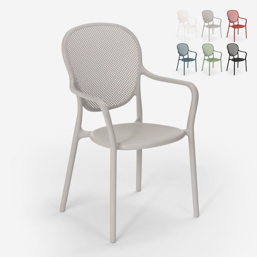 Modern design polypropylene chair for kitchen bar restaurant outdoor Clara Sale