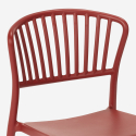 Modern design polypropylene chair for kitchen bar restaurant outdoor Vivienne 