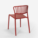 Modern design polypropylene chair for kitchen bar restaurant outdoor Vivienne 
