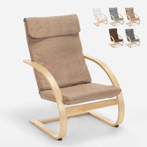 Nordic design ergonomic living room and study armchair Aarhus Promotion