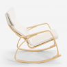 Armchair rocking chair in ergonomic Scandinavian design Aalborg Price