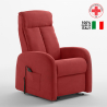 Electric recliner fabric armchair dual-motor Lift System Taylor Offers