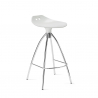 Transparent design stool with steel legs for kitchen bar Scab Frog h65 Bulk Discounts