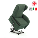 Dual-motor recliner armchair with removable armrests Caroline Offers