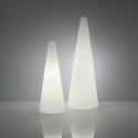 Modern design pyramid floor lamp Slide Cono Offers