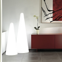 Modern design pyramid floor lamp Slide Cono Promotion