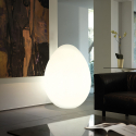 Modern design egg-shaped floor lamp Slide Dino On Sale