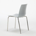 Lollipop Grand Soleil stackable steel-legged kitchen bar chairs Choice Of