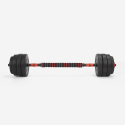 Ermes 2-in-1 Dumbbell and Barbell Set 40kg Fitness Gym Offers