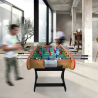 Professional folding foosball table Pemba On Sale