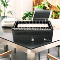 Smokeless charcoal table barbecue with fan Merapi Discounts