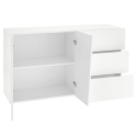 Vega Living modern design sideboard dresser with 2 doors 3 drawers Discounts