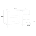 Vega Living modern design sideboard dresser with 2 doors 3 drawers Choice Of