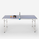 Ping pong table 160x80 foldable indoor outdoor net paddles balls Backspin Discounts