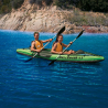 Intex 68306 Challenger K2 Inflatable Canoe with Two Seats Measures