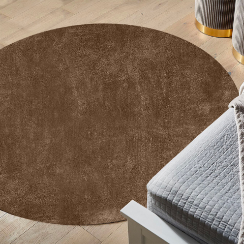 Modern design antistatic Stress-Free round carpet for living room Milano MAR101TD Promotion