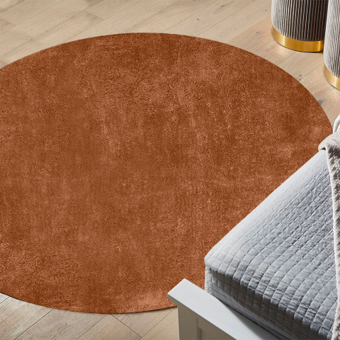 Modern design antistatic Stress-Free round carpet for living room Milano AVA101TD Promotion