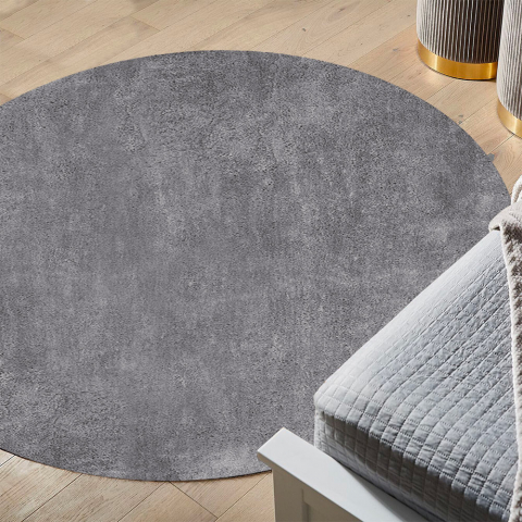 Modern design antistatic Stress-Free round carpet for living room Milano GRI102TD Promotion