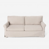 Modern classic 3 seater fabric sofa for living room and lounges Belle Epoque Catalog