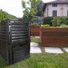 Outdoor plastic composter for garden 300 litres Humus Catalog