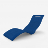 Ergonomic chaise longue sunbed for spa and garden Arkema Design Serendipity S010 