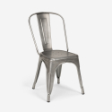 industrial design chairs metal vintage shabby chic style Lix steel old 