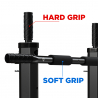 Professional wall-mounted multi-grip steel pull-up bar Scraper Model